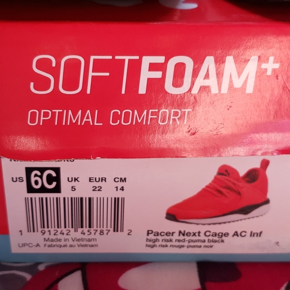 PUMA Unisex-Child Pacer Next Cage Slip on Sneaker Worn once - Picture 2 of 6